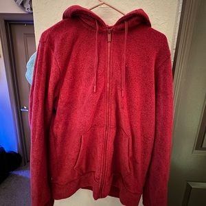 Scarlet Cozy Zip Hoodie